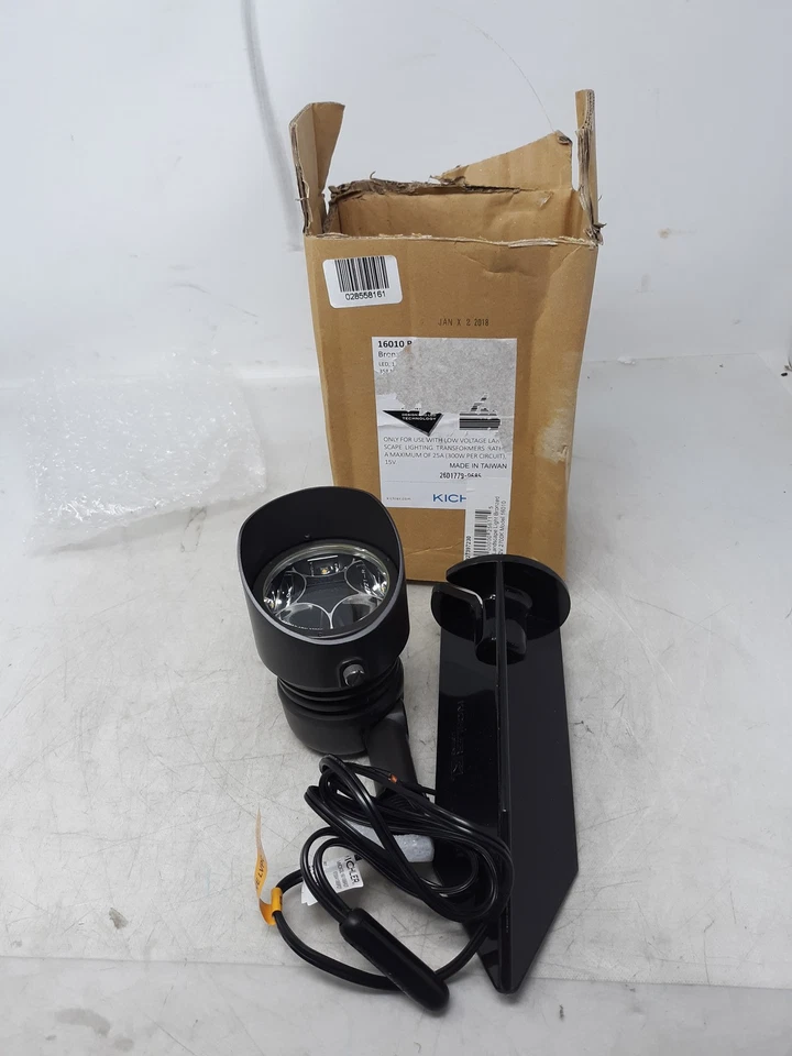 Kichler 16010BBR27 LED Landscape Light 12V 2700K Bronzed Brass w/ Stake - Image 1 of 4