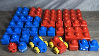Lego Duplo Primo Bebé Bloques de Construcción Lote Niño Bebé 30 Piezas Agitadores Coches 5 Foto 1 de 3