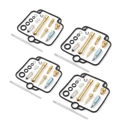 For SUZUKI Bandit 400 GSF400 1991-1993 4x Carburetor Carb Rebuild Repair Kit Foto 1 de 4