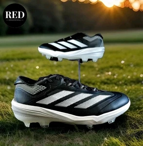 Adidas Adizero Impact TPU geformte Baseballstollen schwarz weiß JI1467 - Herren 10,5 - Bild 1 von 15