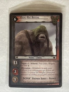 Lord of The Rings LOTR CCG TCG FRANCE FOIL Promo Olog-Hai Bestial 0P85 - 2004 - Picture 1 of 2