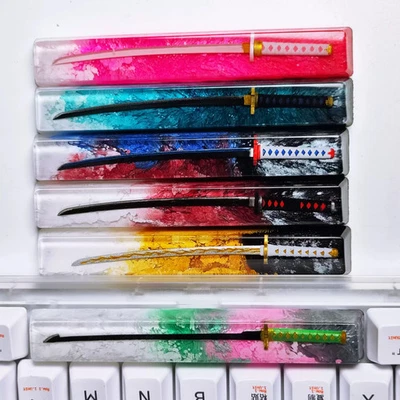 Demon Slayer Resin Keycap DIY 1*6.25u Spacebar OEM Profile For Cherry MX Gift - Image 1 of 4