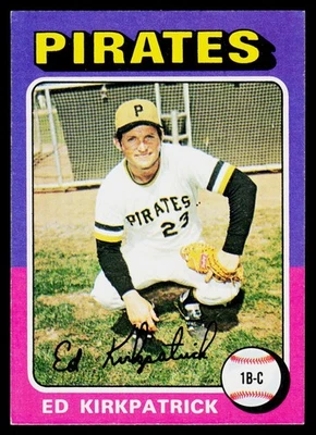 1975 Topps Mini #171 Ed Kirkpatrick - NM+ - Image 1 of 2