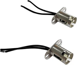 2PCS BAY15D LED Bulb Socket Adapter 1157 Holder with Wire Connector - Picture 1 of 4