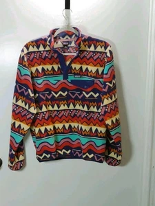 Patagonia Girls XXL 16-18 Lightweight Synchilla Snap-T Pullover Casual Comfort - Picture 1 of 11