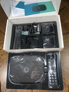 Ooma - Telo Air 2 Internet Home Phone Service z 2 słuchawkami bezprzewodowymi BLK - Zdjęcie 1 z 8