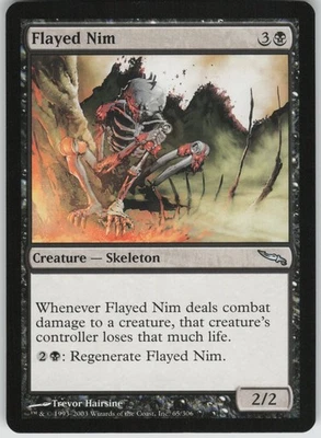 Flayed Nim U Mirrodin 65 NM - Image 1 of 2