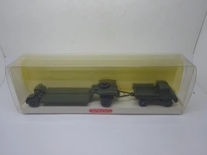 Wiking: MB Unimog 406 With Low Loader Bundeswehr No. 696 08 35 / 6960835 (GK69) - Picture 1 of 2