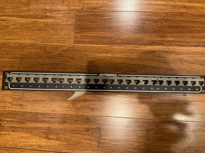 NEW Ortronics 24 Port Telco Patch Panel OR-808004389 - Image 1 of 3