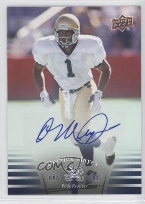 2013 Upper Deck University of Notre Dame Auto Derrick Mayes #68 Auto - Image 1 of 2