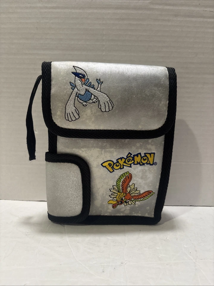 Винтажный Pokemon Серебряный Официальный Чехол для Nintendo Game Boy GBC Lugia Ho-Oh Редкий - Изображение 1 из 4