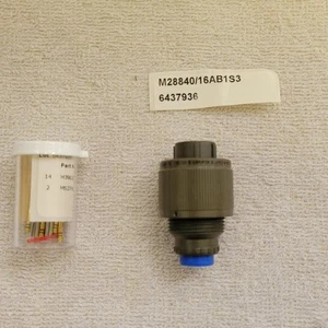 ICC M28840/16AB1S3 - Circular Connector Plug With Crimp Contacts - Picture 1 of 3