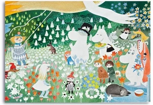 Moomin Magnet Dangerous Journey 9 x 6 cm - Picture 1 of 1