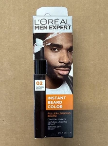 L'Oreal Men Expert Instant Bartfarbe #02 Natural Black - Bild 1 von 4