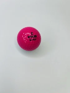 RARE VINTAGE PING EYE 2 GOLF BALL #2 TWO TONE PINK & WHITE - Picture 1 of 6