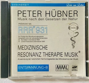 RRR 931 CD Peter Hübner Musik nach den Gesetzen der Natur Medizinische Resonanz - Bild 1 von 2