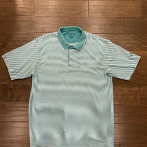 Cutter & Buck Virtue Eco Pique Stripe Recycled Herren Polo - Fresh Mint - L : , - Bild 1 von 7