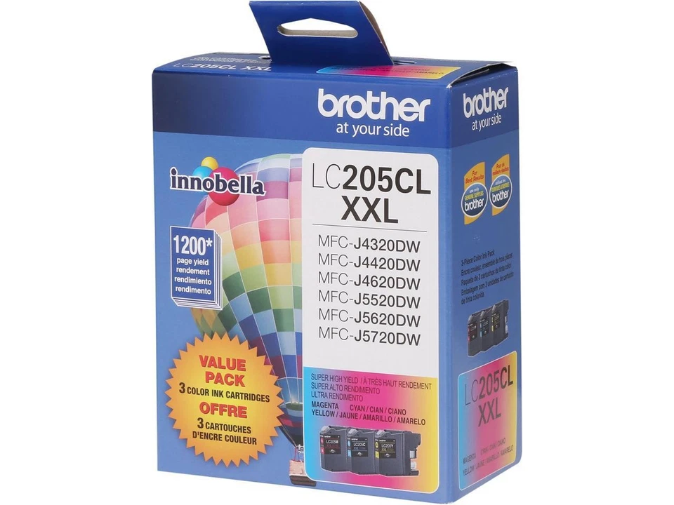 Brother LC2053PKS High Yield Innobella Ink Cartridge - Combo Pack - - Image 1 of 4