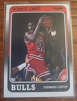Fleer #16 Horace Grant RC 1988-89/Chicago Bulls  Foto 1 de 2