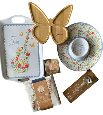 Dolly Parton Table Cloth, Party Trays, Coasters & More.   WildFlower Party Fun! - Image 1 of 4