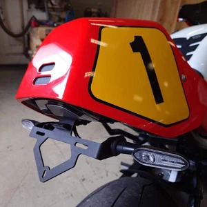Yamaha XSR900 22+ & XSR900 GP Kennzeichen Halter Tail Tidy GS Moto - Picture 1 of 4