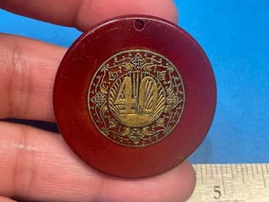 $40—-——MONACO ————-CASINO CHIP—-———-Z-3613 - Picture 1 of 5