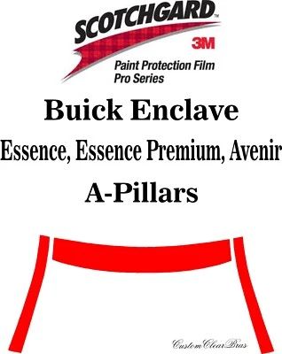 3M Scotchgard Paint Protection Film Pro Series 2022 2023 Buick Enclave - Image 1 of 3