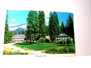 RPPC Color California State Yosemite Wawona Hotel1960s Scalloped Edge - Imagen 1 de 5