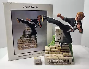 1982 Chuck Norris Wirld Karate Champion Decanter - Lowenware Masterpiece - NIB - Bild 1 von 23