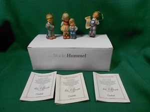 Studio Hummel Goebel 3 Weihnachtsschmuck 4er Set #96034 - Bild 1 von 9