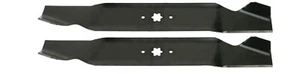 (2) USA Mower Blades® High Lift for Cub Cadet 742-04126 942-04126 42" Deck - Picture 1 of 7