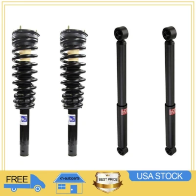 KYB Completo 2x Puntales Delanteros Completos + 2 Amortiguadores Traseros 2010-2012 para Ford Fusion 2.5L Foto 1 de 4