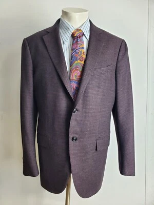 Ermenegildo Zegna Trofeo Fácil Hombre Catín Deportivo 42 Lana Cachemira Puños de Cirujano Foto 1 de 4