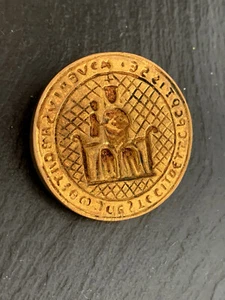 Broche de bronce dorado francés de Line Vautrin - Imagen 1 de 6