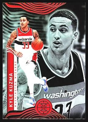 Kyle Kuzma 2021-22 Panini Illusions Emerald Washington Wizards NBA Card No.68 - Image 1 of 2