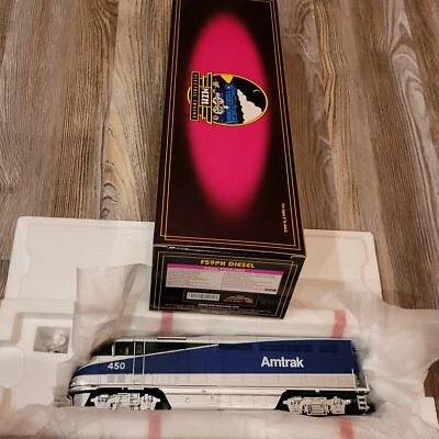 MTH O Scale 20-2213-1 AMTRAK F59PH Locomotive #450 Proto Sound Programmable  - Image 1 of 4