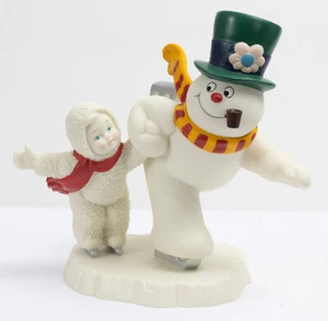 Department 56 Snow Babies 2001 Frosty the Snowman Catch Me If You Can - Retired - Picture 1 of 4