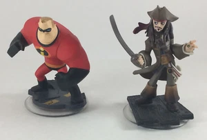 Figuras de Disney Infinity NFC Piratas del Caribe Mr. Increíble Jack Sparrow - Imagen 1 de 12
