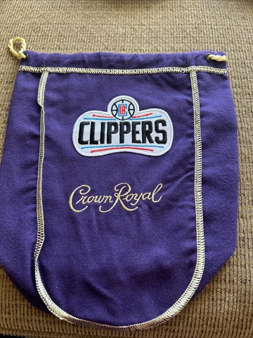 NBA  Los Angeles Clippers Tribute Bag CROWN ROYAL BAG 1 Liter Cover