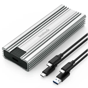 Inateck NVMe M.2 Festplattengehäuse 10 Gbps Übertragung SATA SSD USB C 3.2 GEN 2 - Bild 1 von 9