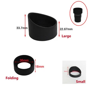 Bouclier de protection pour microscope télescopes binoculaire oculaire cache caoutchouc - Photo 1 sur 8