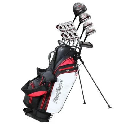 MacGregor ZT1 Mens Premium Steel Golf Package Set - Stand Bag - Image 1 of 4