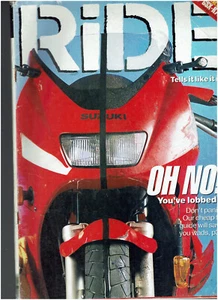 RIDE MAGAZINE MARCH 1996 - NEW SUZUKI GSX-R750 - Picture 1 of 2