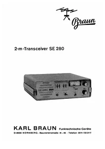 Service Manual-Anleitung für Braun Se 280 - Imagen 1 de 1
