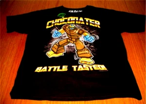 New Transformers  Chocolate Gildan T-Shirt Youth Boy's 2XL 18/20 name CHOCONATER - Picture 1 of 6