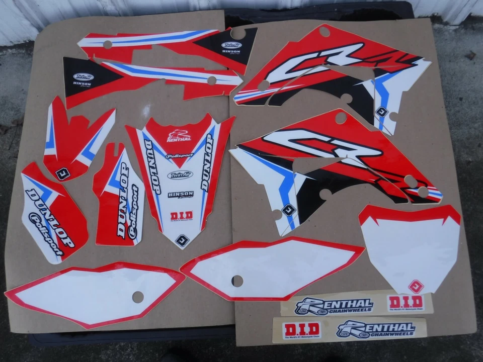 POLISPORT HONDA RESTYLE GRAPHICS 2002 2003 2004 2005 CR125 CR125R CR250 CR250R # - Image 1 of 1