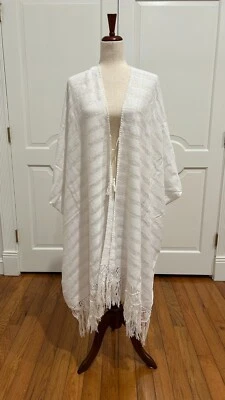 Rebozo tradicional mexicano de Oaxca Mex. ¡Chal mexicano, chaleco con flecos!! Foto 1 de 4