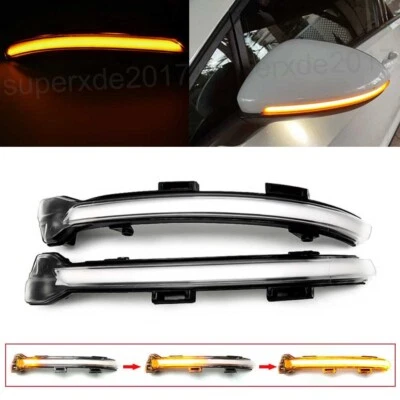 Coppia indicatori di direzione LED indicatori di direzione specchietti retrovisori esterni per VW Golf VII Variant Touran - Immagine 1 di 4