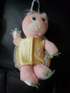 Vintage Turtle Tot Toodles Plush Toy with Backpack Shell 1988 Mattel - Picture 1 of 7