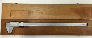Precision Brands 75104 Carbide Nib Jaw Vernier Caliper, 0-24" Range, .001" - Picture 1 of 6
